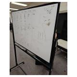 Rolling Flippable Whiteboard