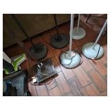 Lot of 6 Floor Lamps