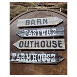 Rustic Farmhouse Decorative Sign