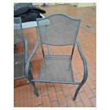 Metal Outdoor Patio Chairs - 2 Ct