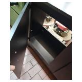 Black TV Stand Entertainment Center