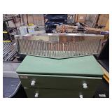Decorative chrome grille designed to fit Cadillac Fleetwood Brougham and Chevrolet Caprice/Impala