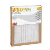 Filtrete 3-Pack Basic Pleated Pleated Air Filters (Common: 16-in x 20-in x 1-in; Actual: 15.7-in x 19.6-in x 1-in)