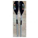 Ozark Trail Basic Black Aluminum Adjustable Kayak Paddle  90 inch
