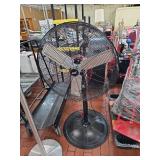 Comfort Zone Pedestal Shop Fan