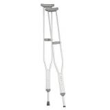 Strong Push Button Aluminum Crutches