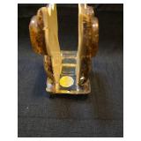 SH Gem Mart Lucite Owl napkin holder
