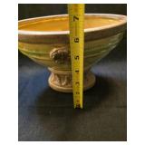 Decorative Ceramic Pedestal Bowl