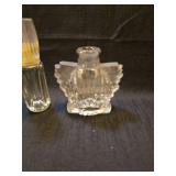 Set of 3 Decorative Glass Perfume Bottles