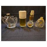 Emeraude Perfume Bottle Set with Unicorn Crystal Decanter