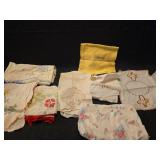 Embroidered Linens Collection with Cat Design