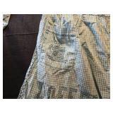 Blue Gingham Cross Stitch Apron