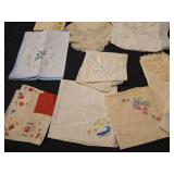 Embroidered Handkerchief Collection