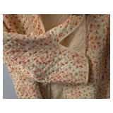 Laura Ashley Style Quilted Floral Robe