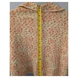 Laura Ashley Style Quilted Floral Robe