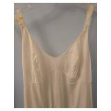 1950s Full Length Slip/nightgown Collection - White and Blue