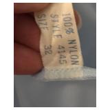 1950s Full Length Slip/nightgown Collection - White and Blue