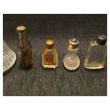 Mixed Glass Bottle Collection - Decorative and Soda