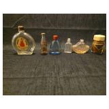 Early 1900s Miniature Glass Bottle Collection