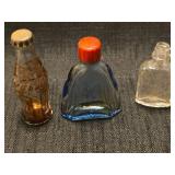 Early 1900s Miniature Glass Bottle Collection