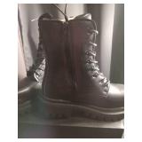 Messy1 Black Platform Combat Boots