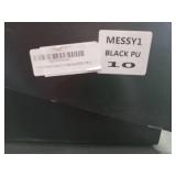 Skechers Messy1 Black Combat Boots