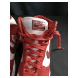 Nike Dunk High Red and White Sneakers