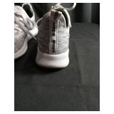Adidas Cloudfoam Grey/White Knit Sneakers