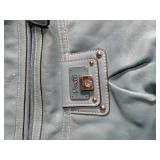 Rosetti Light Blue Handbag with Multiple Compartments