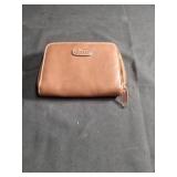 Rosetti Brown Zip Around Wallet