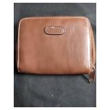 Rosetti Brown Zip Around Wallet