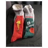 A Christmas Story Leg Lamp Slipper Socks Set