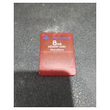 Sony PlayStation 2 Memory Cards 8MB - Blue and Red