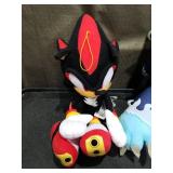Sonic Forces Shadow Plush Set