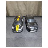 Black Toyota Racing Cars Model Collection