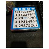 Complete Bingo Set with Cage and Markers