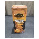 Classic Games Toppling Timber Wooden Block Stacking Game