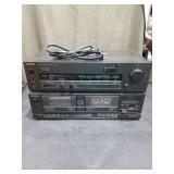 Technics SU-V78 Amplifier & RS-T18 Dual Cassette Deck