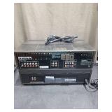 Technics SU-V78 Amplifier & RS-T18 Dual Cassette Deck