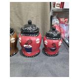 Coffee Theme Ceramic Canister Set