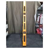 Johnson Structo-Cast 48 in. Plastic I-Beam Level 3 vial