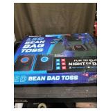 LED Cornhole Board Set - Light Up Bean Bag Toss with 6 Bags  by MinnARK