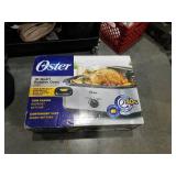 Oster 18 Quart Silver Roaster with High Dome & Self-Basting Lid
