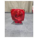 Lot of Red Square Trailer Tail Light