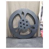 Metal Movie Film Reel Wall Art