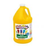 Colorations Paraben-Free Simply Tempera Paint - Yellow  1 Gallon