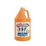 Colorations Paraben-Free Simply Tempera Paint - Orange  1 Gallon