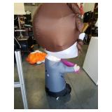 Michael Myers Halloween Inflatable Decoration with Sign
