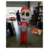 Jack Skellington Christmas Inflatable Yard Decoration