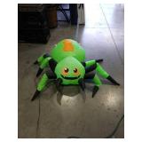 Inflatable Green Spider Halloween Decoration